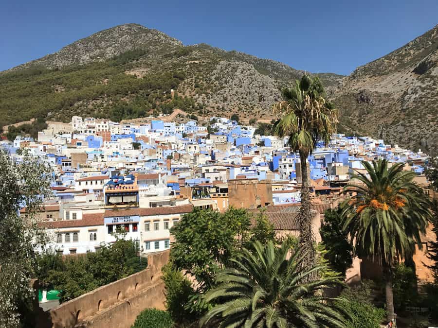 morocco town for shopping
