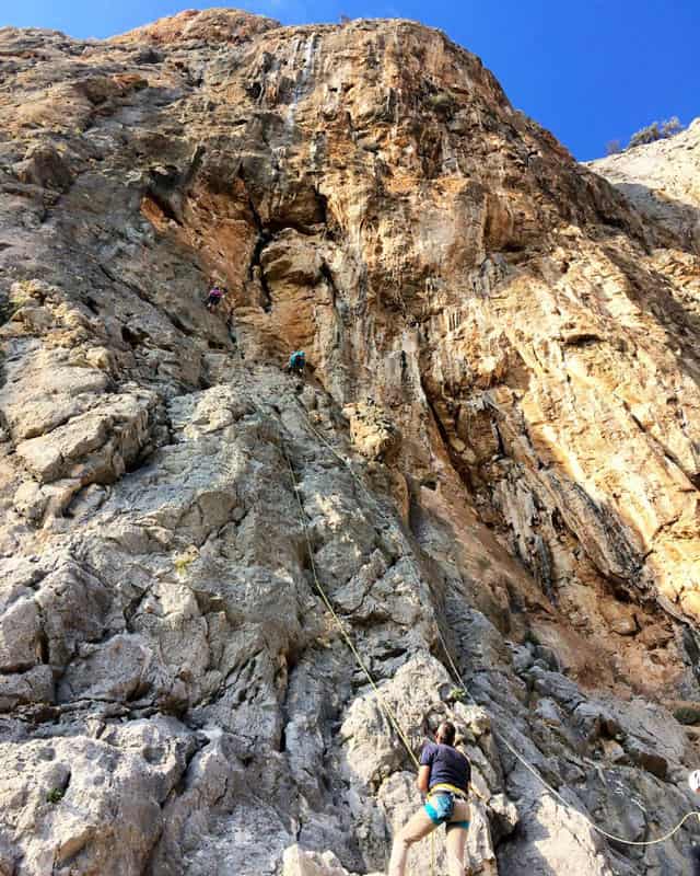 intermediate climbing el chorro