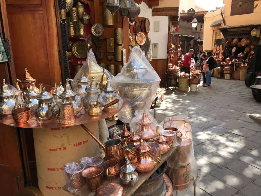 medina shopping morocco