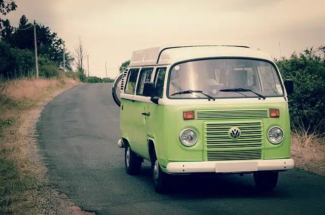 camper van for traveling