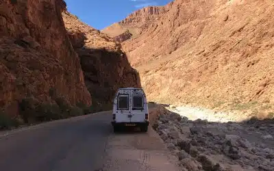 Traveling through Morocco in a Van