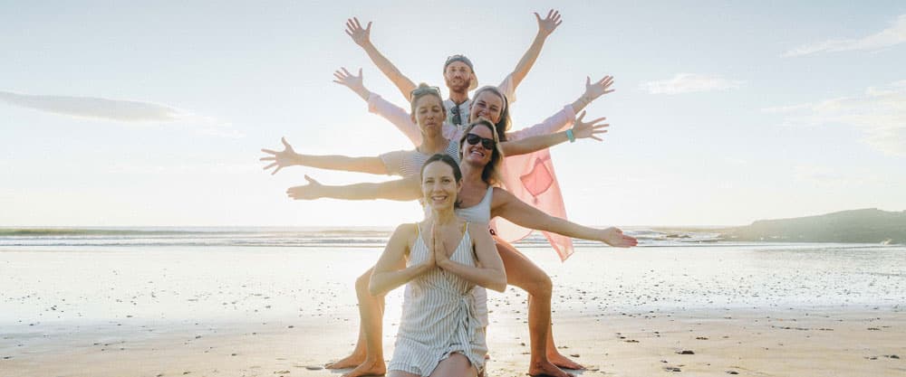 yoga costa dulce beach