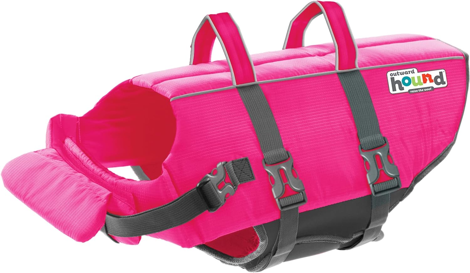 pink dog life jacket