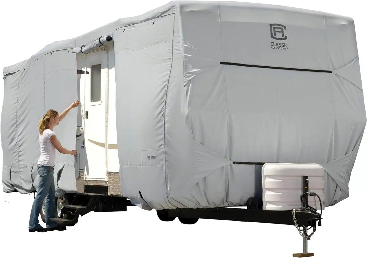 OverDrive PermaPRO Deluxe Travel Trailer Cover