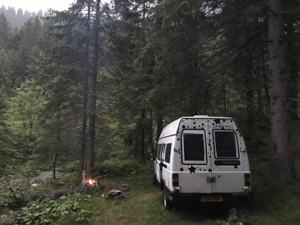 overnight camping BLM