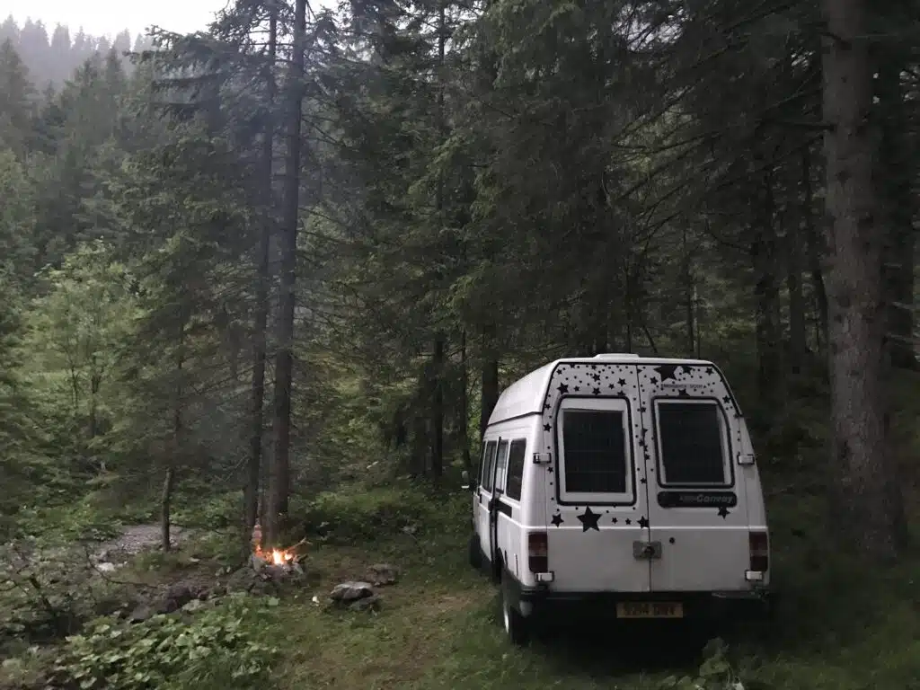 overnight camping BLM