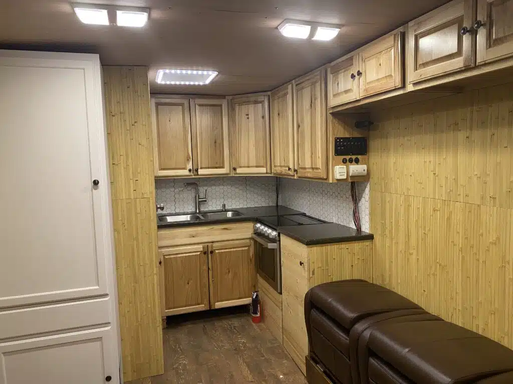 full camper buildout