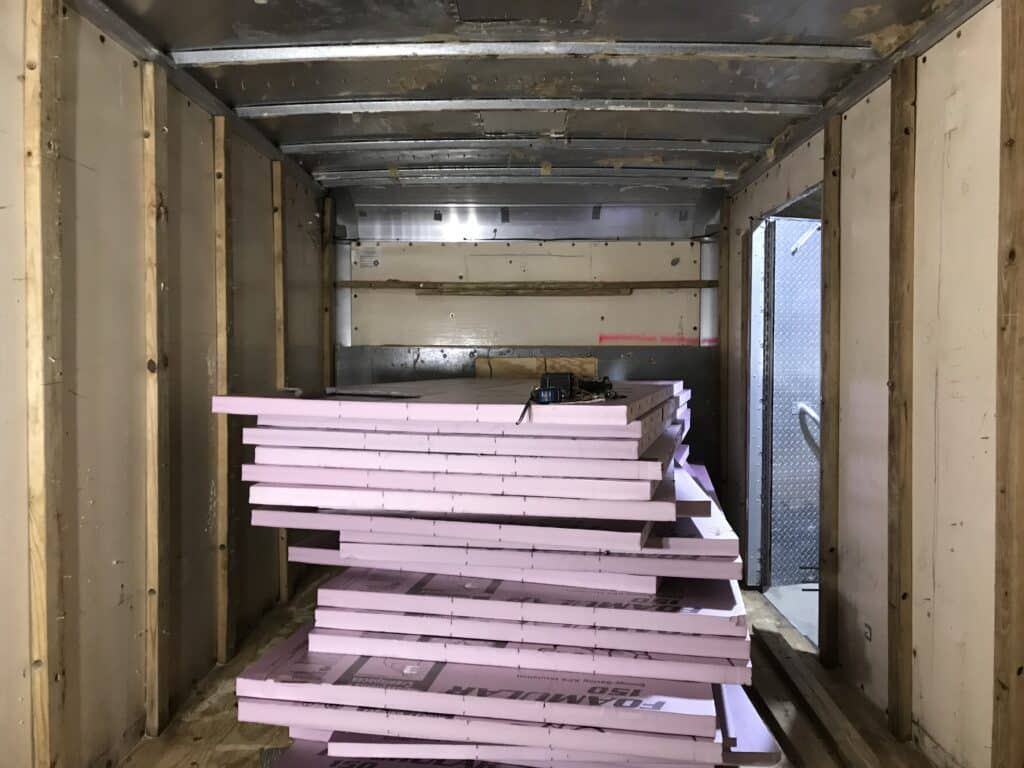 insulation box truck