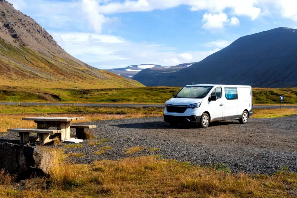 iceland van travel