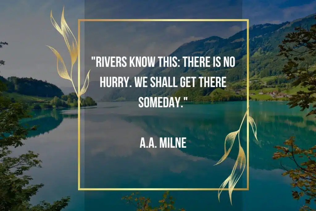 quote about rivers