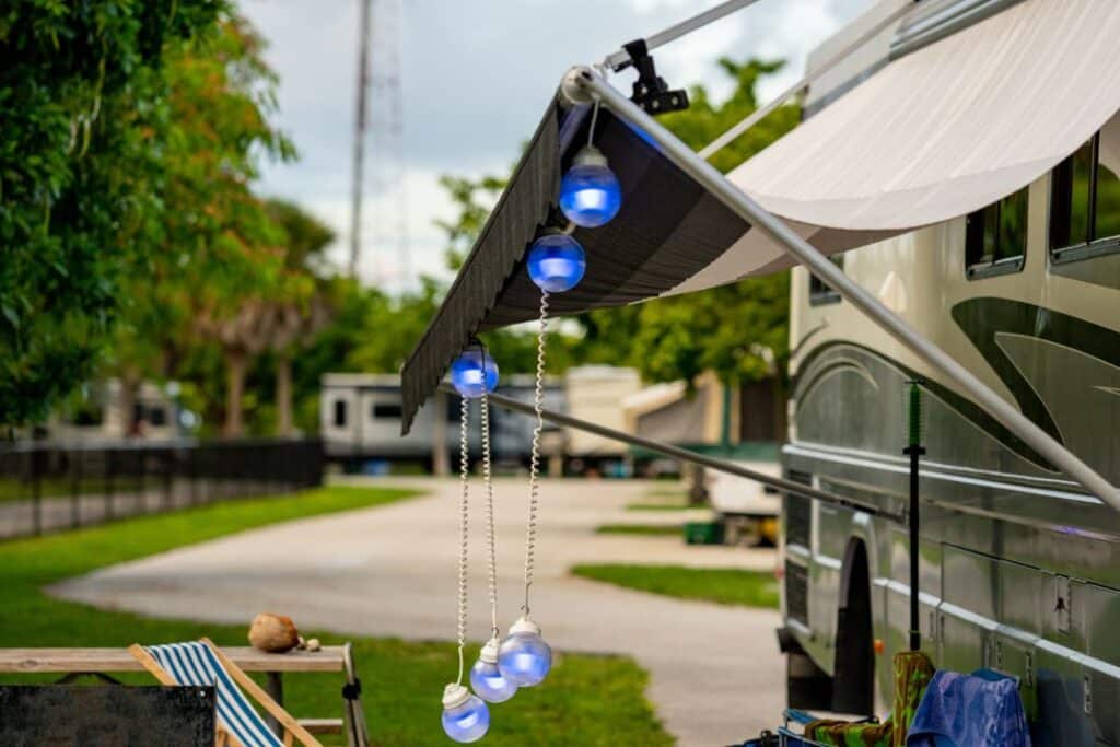 rv lighting camping